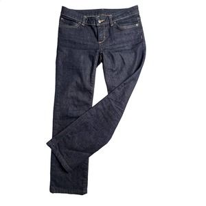 Patagonia Jeans Womens Size 30 Skinny Denim Blue Stretch Low Rise Dark Wash